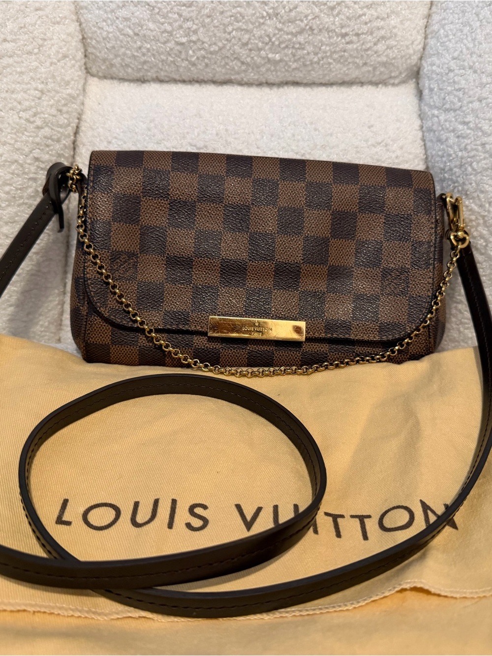 Louis Vuitton Damier Ebene Favorite PM Crossbody